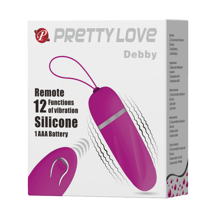 Trứng Rung Remote Không Dây Debby Pretty Love