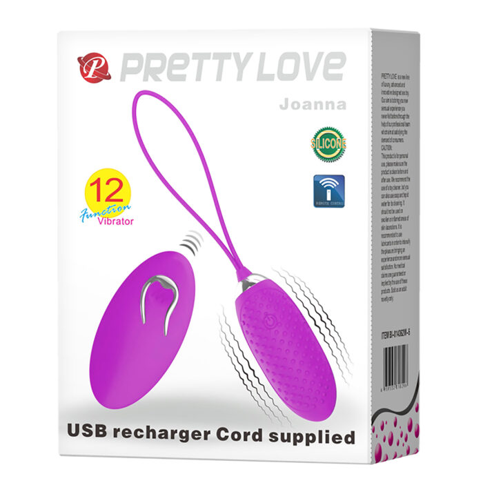 Trứng Rung Remote Pretty Love Joanna Sạc USB